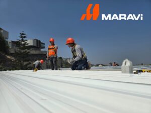 COBERTURAS termoacústicas DE UPVC