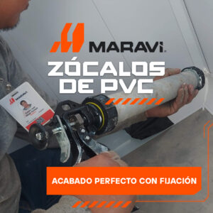 zócalo de PVC sanitario obligatorio