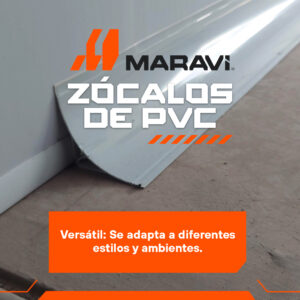 zócalos sanitarios de PVC