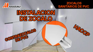 acabado curvo sanitario de PVC